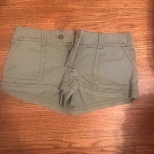American Eagle Army Green Shorts